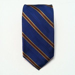 ROBERT TALBOTT BEST OF CLASS MENS NEW BLUE SILK TIE  WIDTH: 3 1/4"